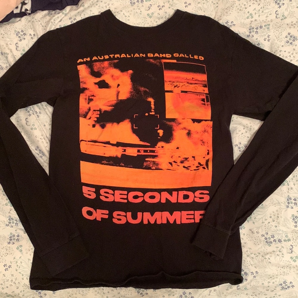 5 Seconds of Summer tour tee